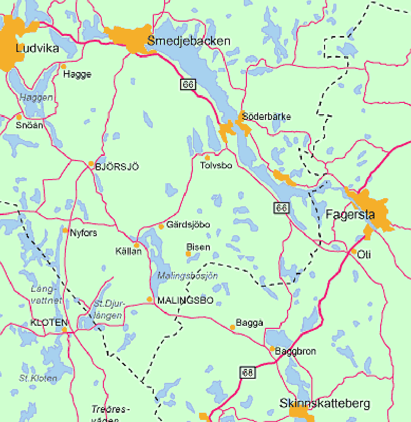 Vägbeskrivning till Akvarellcenter i Dalarna - Akvarellcenter